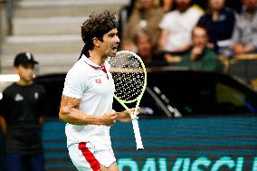 DAVIS CUP SWEDEN-TUNISIA