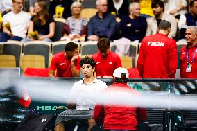 DAVIS CUP SWEDEN-TUNISIA
