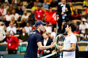 DAVIS CUP SWEDEN-TUNISIA
