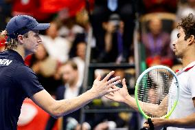 DAVIS CUP SWEDEN-TUNISIA