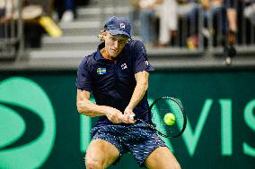 DAVIS CUP SWEDEN-TUNISIA