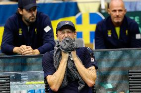 DAVIS CUP SWEDEN-TUNISIA