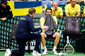DAVIS CUP SWEDEN-TUNISIA
