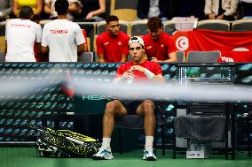 DAVIS CUP SWEDEN-TUNISIA