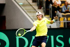 DAVIS CUP SWEDEN-TUNISIA