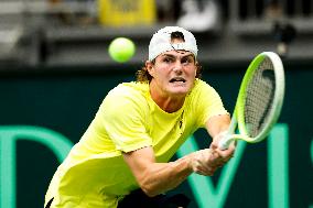 DAVIS CUP SWEDEN-TUNISIA