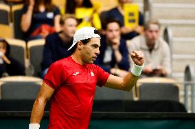 DAVIS CUP SWEDEN-TUNISIA