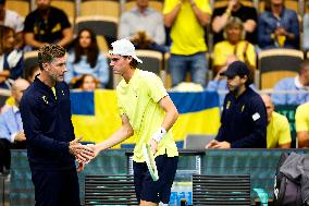 DAVIS CUP SWEDEN-TUNISIA