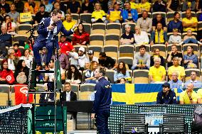 DAVIS CUP SWEDEN-TUNISIA