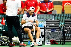 DAVIS CUP SWEDEN-TUNISIA