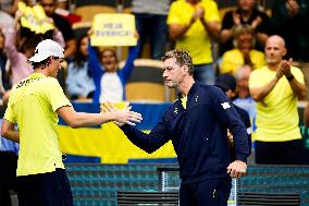 DAVIS CUP SWEDEN-TUNISIA