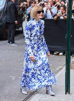 Celebs at the Calvin Klein Fashion Show