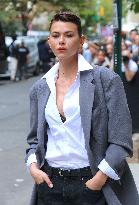 Celebs at the Calvin Klein Fashion Show