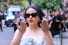 Celebs at the Calvin Klein Fashion Show