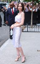 Celebs at the Calvin Klein Fashion Show