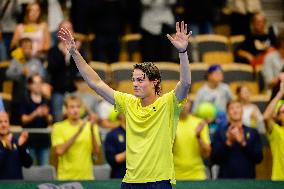 DAVIS CUP SWEDEN-TUNISIA