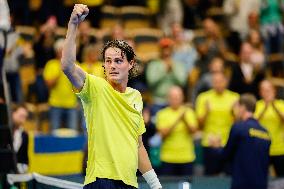 DAVIS CUP SWEDEN-TUNISIA