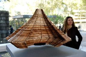 Japanese Garden Of Peace By Isamu Noguchi At Unesco in Paris