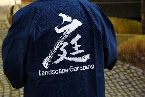 Japanese Garden Of Peace By Isamu Noguchi At Unesco in Paris