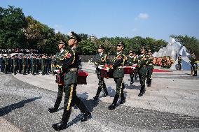 Remains Of 30 Chinese Martyrs From Korean War Buried In Homeland - Shenyang