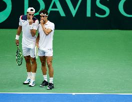 DAVIS CUP SWEDEN-TUNISIA