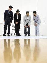 Japanese emperor's family in Nagasaki