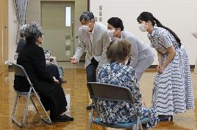 Japanese emperor's family in Nagasaki
