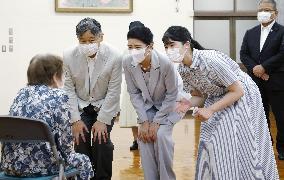 Japanese emperor's family in Nagasaki