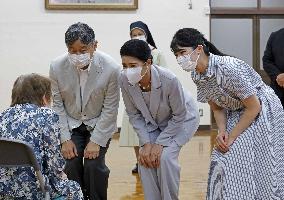 Japanese emperor's family in Nagasaki