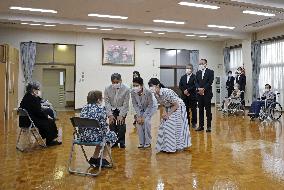Japanese emperor's family in Nagasaki