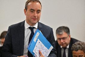 French PM Sebastien Lecornu Visits Healthcare Center In Macon - France