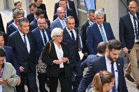 French PM Sebastien Lecornu Visits Healthcare Center In Macon - France