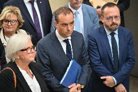 French PM Sebastien Lecornu Visits Healthcare Center In Macon - France