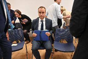 French PM Sebastien Lecornu Visits Healthcare Center In Macon - France