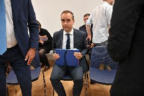 French PM Sebastien Lecornu Visits Healthcare Center In Macon - France