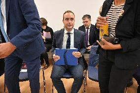 French PM Sebastien Lecornu Visits Healthcare Center In Macon - France