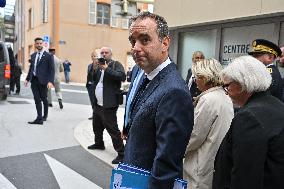French PM Sebastien Lecornu Visits Healthcare Center In Macon - France