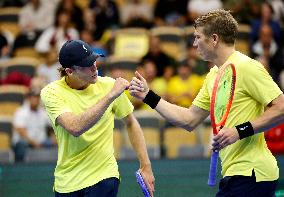 DAVIS CUP SWEDEN-TUNISIA