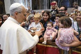 Pope Leo XIV Meets with Jubilee Pilgrims From Umbria - Vatican