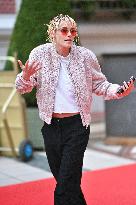 Exclusive. Kristen Stewart leaving the hotel Normandy - Deauville