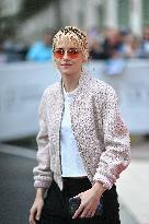 Exclusive. Kristen Stewart leaving the hotel Normandy - Deauville