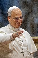 Pope Leo XIV addresses the pilgrims from the Dioceses of Umbria - Vatican