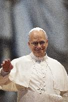 Pope Leo XIV addresses the pilgrims from the Dioceses of Umbria - Vatican