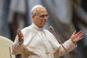 Pope Leo XIV addresses the pilgrims from the Dioceses of Umbria - Vatican