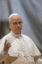 Pope Leo XIV addresses the pilgrims from the Dioceses of Umbria - Vatican