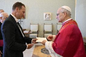 Pope Leo XIV receives Ambassador of the USA - Vatican