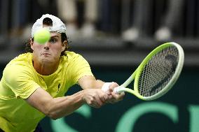 DAVIS CUP SWEDEN-TUNISIA