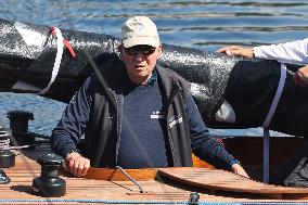 Don Juan Carlos Sails In Sanxenxo - Spain