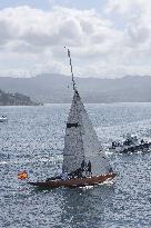 Don Juan Carlos Sails In Sanxenxo - Spain