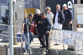 Don Juan Carlos Sails In Sanxenxo - Spain